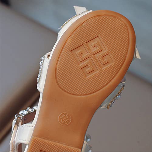 Toddler Girls Sandals Soft Rubber Flat Shoes Cute Lace Bow Princess Sandals Summer Baby Flower Girl Shoes4