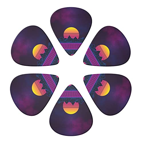 Retrowave Pictures Lot de 6 médiators pour guitare acoustique, guitare électrique, basse, ukulélé – fins, moyens et… - Les Beatles, Paul McCartney, John Lennon, RIngo Starr, George Harrison Retrowave Pictures Lot de 6 médiators pour guitare acoustique, guitare électrique, basse, ukulélé – fins, moyens et… – Image 5