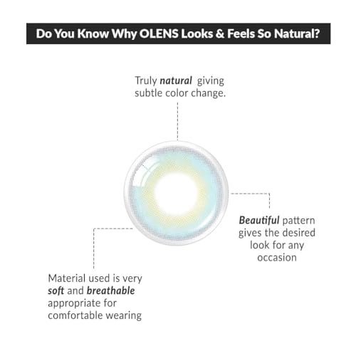 Image of OLENS Daily Pack 1Pair (0.00 Plano) - Coloured Contact Lens (Daily Disposable, 0.00)