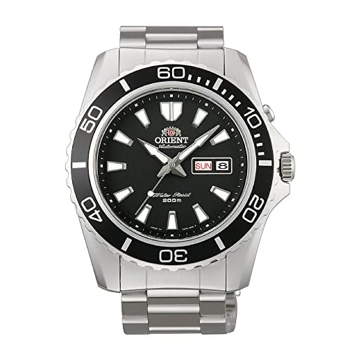 Orient Reloj Analógico para Hombre de Automático con Correa en Acero Inoxidable FEM75001BW