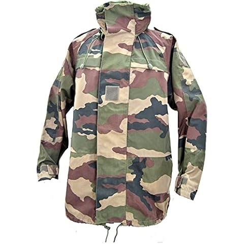 French Army Goretex Waterproof Camo Jacket (96C(Large/Short)) Cover