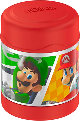 Image of Thermos F30020MB6 Funtainer 10 Ounce, Mario Kart insulated food jar, 10oz