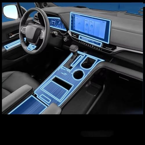 Film protection TPU haut de gamme console centrale Toyota Sienna 21-23