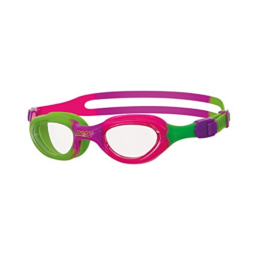 Zoggs Little Super Seal Gafas de natación, verde, morado, rosa, 0 – 6 años