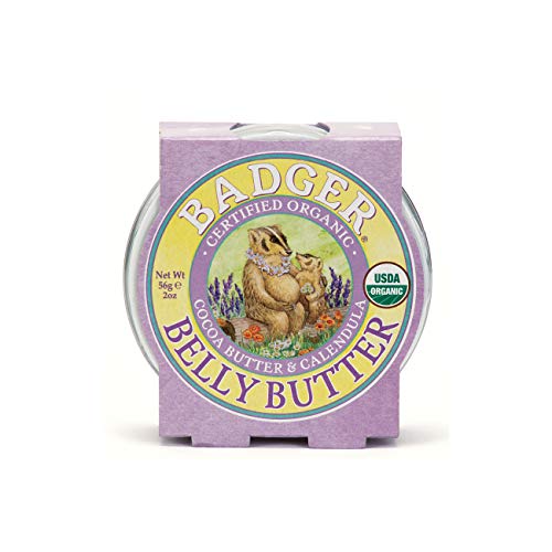 Badger Belly Butter, Cocoa Butter & Calendula, Certified Organic
