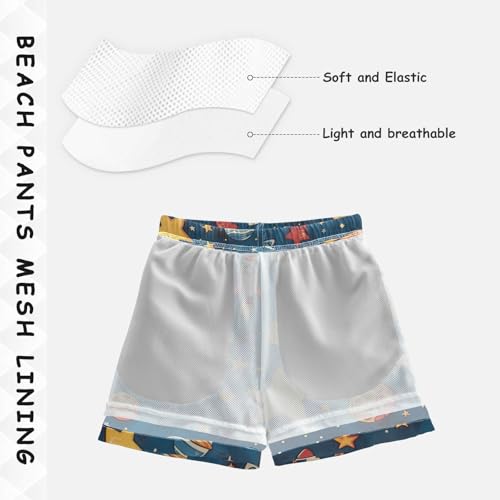 Boys Swim Trunks Infant Baby Boy Stretch Swim Shorts Quick Dry Baby Kid Beach Shorts Swimwear 2T Star Planet4