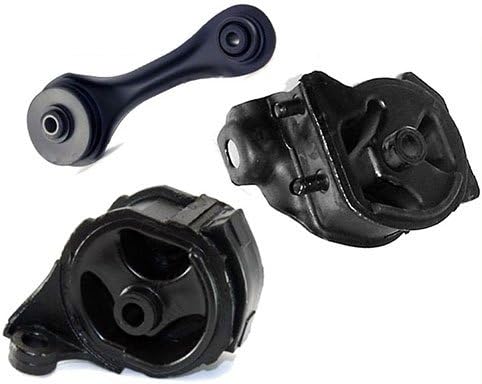 K0348 Engine Motor & Transmission Mount Kit 3pc Compatible with Fits 1990-1993 Honda Accord 2.2L | A6512 A6519 A6509