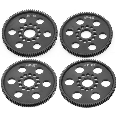 Engranaje espolón 48P ultra suave para eliminar vibraciones en coches Sakura RC 1/10