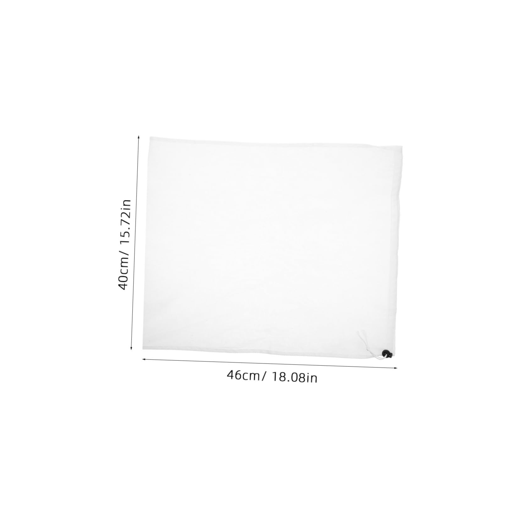 MUCKLILY Extra Large Reusable Mesh Strainer Bag for Yogurt Brewing and Juice Large Size Drawstring Closure Fruit Hop Filter