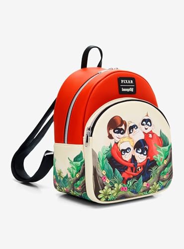 Loungefly Disney Pixar The Incredibles Family Mini Backpack BLACK NONE2