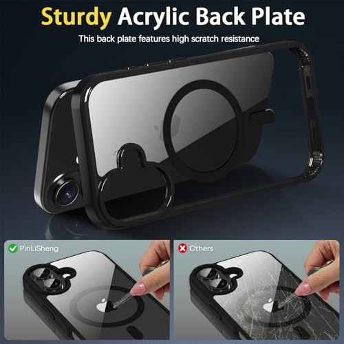 PinLiSheng Magnetic for iPhone Case (Clear-Black, iPhone 17) - image 7