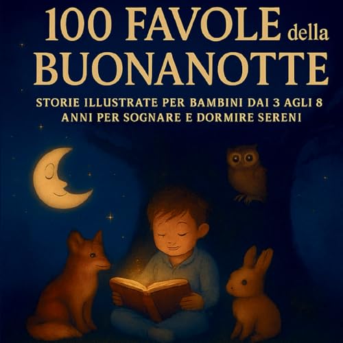 100 Favole della Buonanotte: Storie Illustrate per Bambini dai 3 agli 8 Anni per Sognare e Dormire Sereni