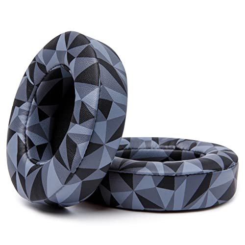 Image of WC Wicked Cushions Replacement Ear Pads for Beats Studio 2 & 3 (B0501, B0500) Wired & Wireless | Does NOT Fit Beats Solo | Softer PU Leather, Enhanced Foam & Stronger Adhesive | Geo Grey