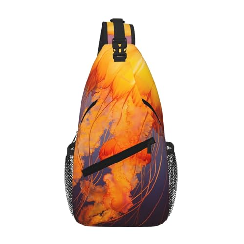 Mochila tipo sling para mujer y hombre color negro