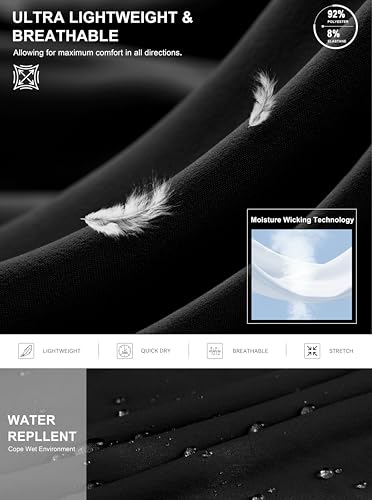 G Gradual Men's Hiking Shorts 7"/9" Lightewight Casual Shorts for Men Quick Dry Stretch Golf Shorts with 3 Zipper Pockets4