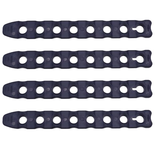 (4 Straps) Original Style Bike Rack Rubber Strap Kit - Direct Fit for Thule 534 & Ripple Straps 8523006001 Stabilizer Replacement for Allen Sports Premier Rack