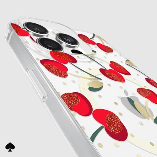 kate spade new york iPhone 16 Pro Max Case - Cherry Dot Gems - image 7