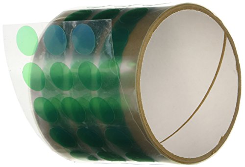 Image of TapeCase Green Polyester Discs 3 /8 inch - 250 /rl (1 Pack)