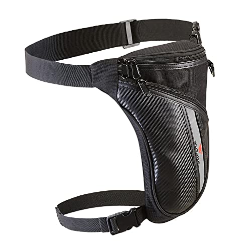 Marsupio da Moto Borsa a Gamba Moto Impermeabile in Vita Gocce Coscia Cintura Anca Bum Fanny Bike Rider Outdoor Moto Tasca in Vita Marsupi Sportivi