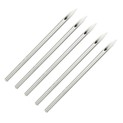100 Sterilzed Mix Body Piercing Needle Sizes 12g 14g, 16g, 18g and 20g
