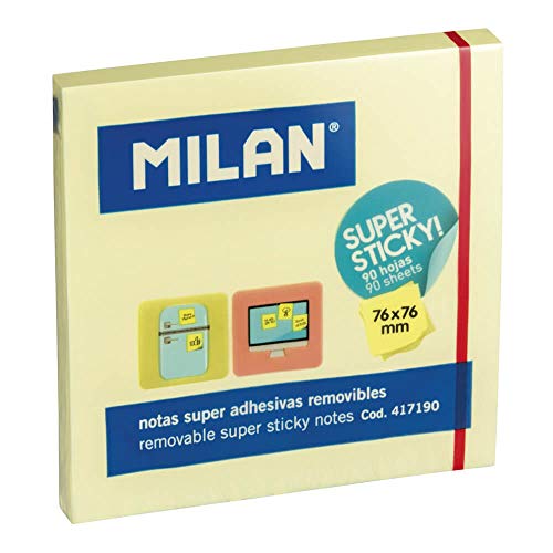 Blocchetto 90 Notes Super Adesivi 76 X 76 Mm