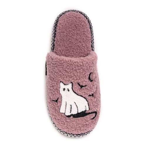 MUK LUKS Women's Fall Novelty Punch Needle Scuff Slipper4