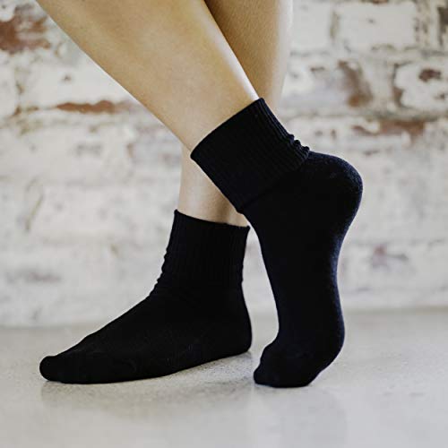 Image of no nonsense womens Cotton Basic Cuff Sock