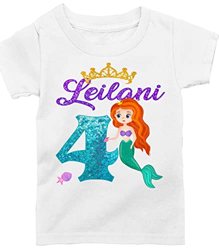 Ariel - Ariel Birthday Shirt - Ariel Shirt - Ariel Party Supplies - Ariel Custom Shirt - The Little Mermaid Party Supplies - The Little Mermaid Birthday Shirt2