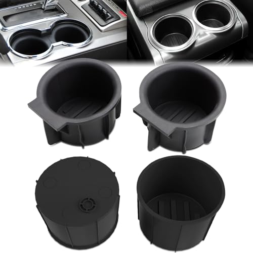 Insertos TPE para Portavasos Ford F150 2009-2014 4 pzas miniatura 1