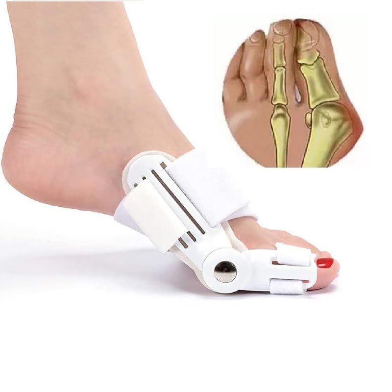 Foot Support Bunion Corrector with Toe Fracture Support - Includes Inner Pad for Pain Relief-image-5