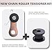 CNCMOTOK Heavy Duty Chain Roller Tensioner w/Spring 110cc 125cc 140cc Dirt Pit Pro Dirt Bike 4 wheeler Black