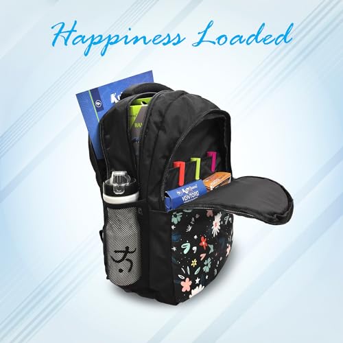 Image of School bag for Girls | 17 inches | Backpack for travel | Lightweight school bag for kids| tution bag & College bag | gift for girls, backpack bag with 35L capacity