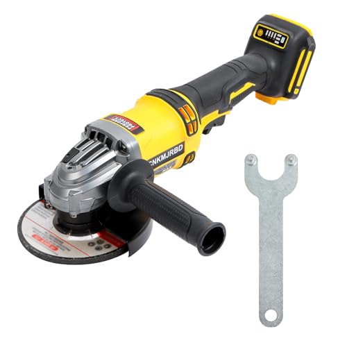 Cordless Angle Grinder, 4-1/2'-Inch Powerhouse. 9000RPM Brushless Motor. Compatible with Dewalt 20V...