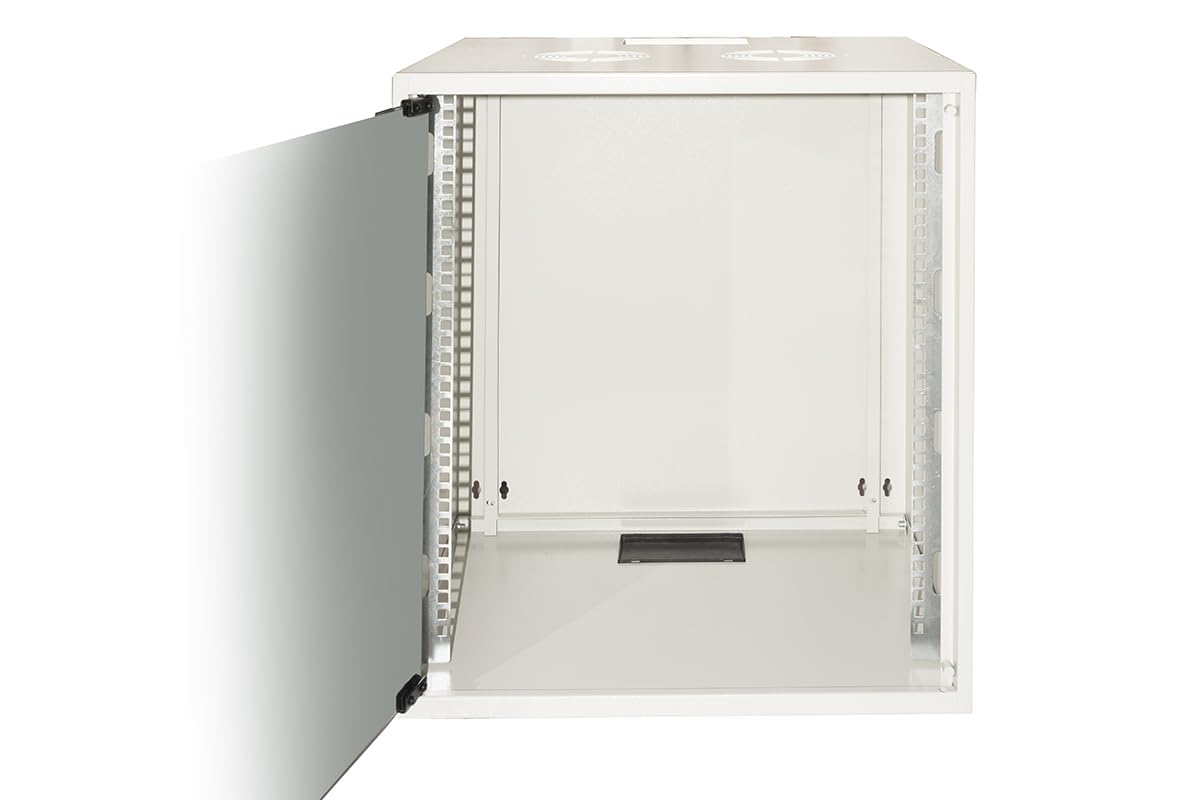 LINK Armadio Rack 19 DISASSEMBLATO 12 Unita da Muro per RETI Porta Vetro Grigio