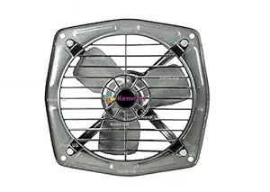 Kenvi US Fresh Air Fan 300 MM 12 Inch Exhaust Fan for bathroom kitchen room office || Copper Winding Motor Metal Fan || Make in India || Z#6232