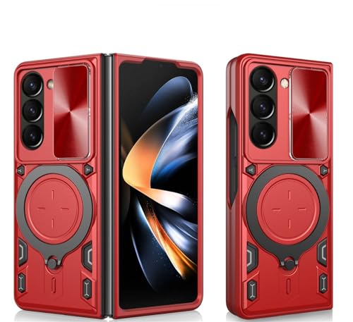 for galaxy z fold7 ケース magsafe対応 ウィンドウプッシュボタン マット 車用マグネット式吸引器 インビジブルキックスタンド 持ちやすい 指紋防止 すべらない ギャラクシーz fold 7 用 耐久性 黄ばみ防止 レンズ保護