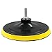 Luomorgo 6 Inch Hook & Loop Backing Pad Orbital Sander Polisher Sanding Pad with M14 Drill Adapter 2pcs