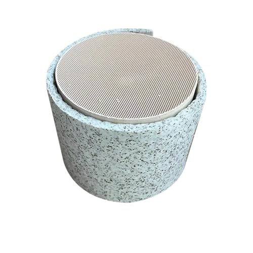 Catalizador de panal cerámico universal para motores de gasolina Euro 3 de 400 celdas. Convertidor catalítico universal para motores de escape.(93-100mm)