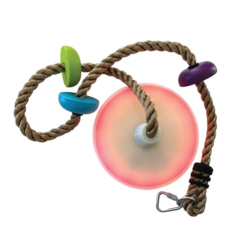 Trelines LED Climbing Rope Swing 6'