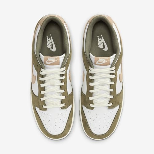 Nike Dunk Low Retro Premium Men's Shoes (FQ8250-200, Medium Olive/Summit White/Sail/Hemp) Size 84
