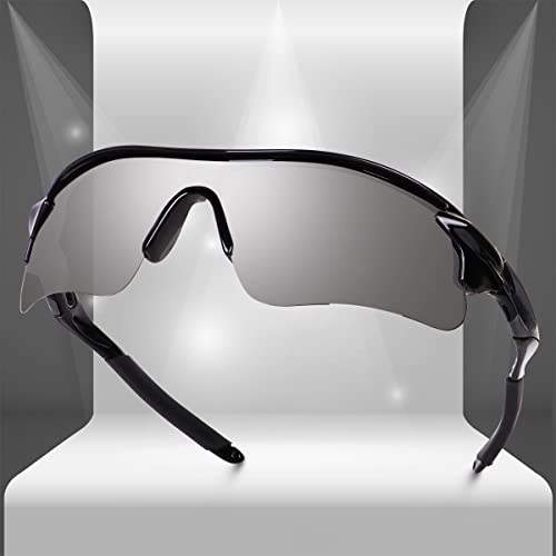 Image of Legend Eyewear Sports Sunglasses for Men Women Youth IPL Cricket Baseball Fishing Cycling Running Golf Motorcycle Tac Glasses UV400
