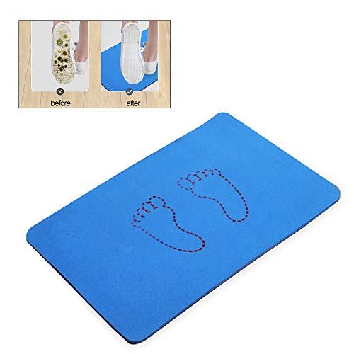 Tapis de désinfection à la semelle, matériau PVA a une forte absorption d'eau et nettoie soigneusement la semelle pour un nettoyage quotidien adapté pour la maison, le bureau, les lieux publics, Small Cover