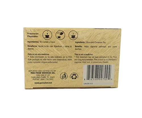 Miniatura 3 de 2 Cajas Clavo de Canela Té Digestivo/Te de Canela y Clavo
