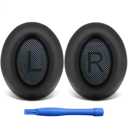 Replacement Earpads Cushions Ear Pads Earmuffs for Bose Quiet Comfort 35 QC35 35 II Headphone Headset with Softer Leather Protein Leather Noise Isolation miniatura 1