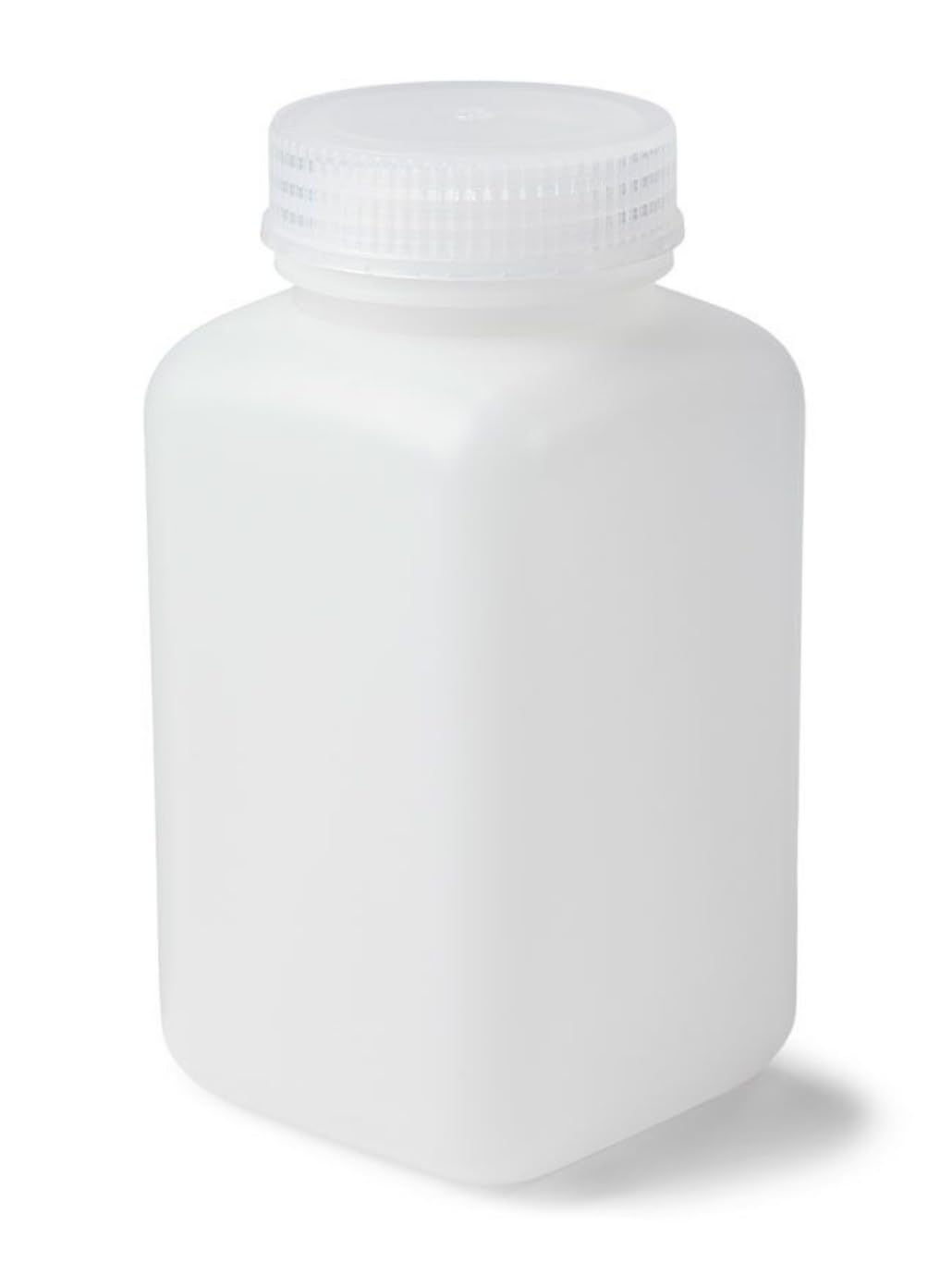 United Scientific™ UniStore™ Wide Mouth Laboratory Grade Square Reagent Bottles, HDPE, 1000 mL (32oz), Pack of 6