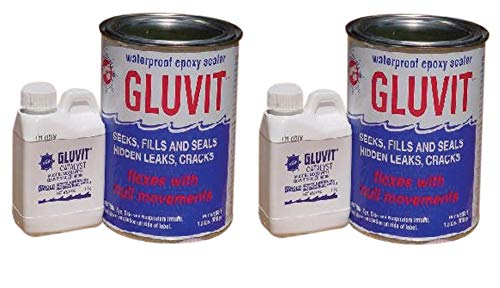 Marine-Tex RM330K Gluvit Waterproof Epoxy Sealer - 2 lbs. (2 Pack)