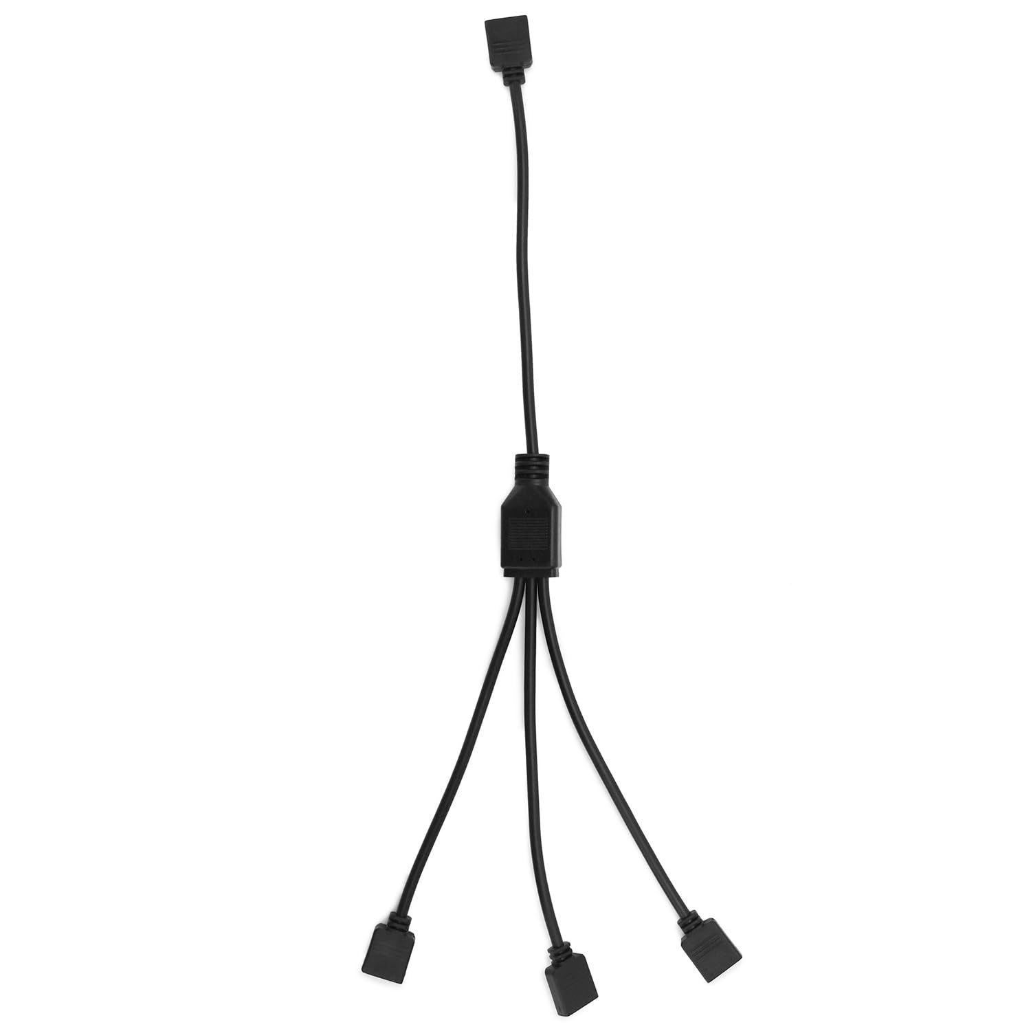 QWORK 2 Pièces câble répartiteur ARGB 5 V 3 broches 30 cm pour ventilateur PC