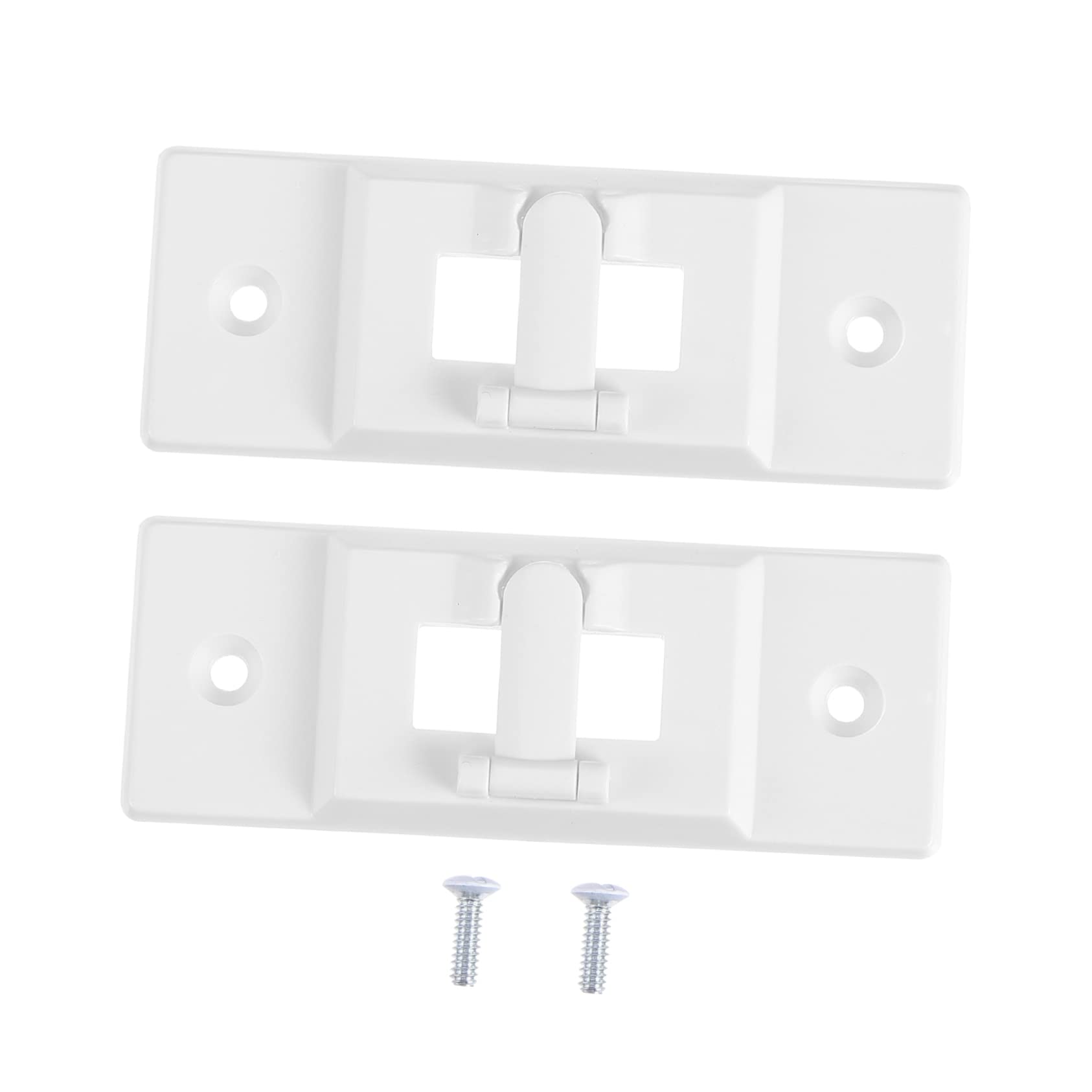 VILLCASE 2Pcs Safety Covers for Childproofing Convenient Wall Lids with Screws White Switches From Accidental Activation for Homes