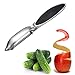 Pelapatate Per Frutta E Verdura Per Uso Domestico Sicuro E Affilato Pelapatate In Lega Portatile Pela Verdure Spelucchino Versatile Verdure Pelapatate (Tipo verticale)