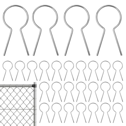 Tie de valla de conexión de cadena, bridas de cerca,Fijación de alta resistencia pesada de alta resistencia al acero galvanizado - Herramientas de cercas robustas Fixer para cables en ​